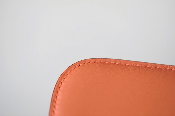 Constance 19 Ostrich Orange (93) Gold Hardware - Image 4