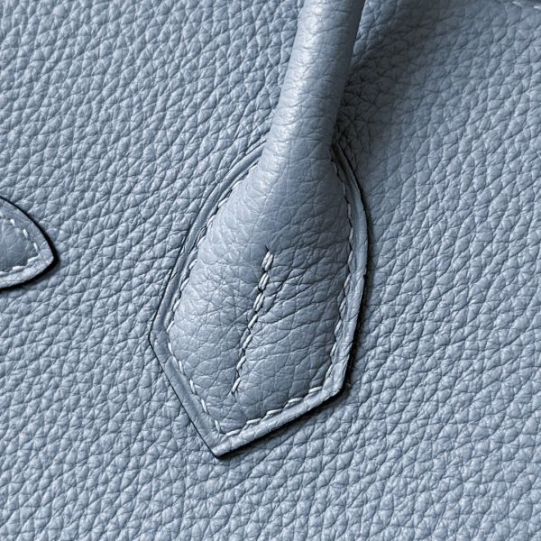 Birkin 30 Togo Bleu Lin(J7) Palladium Hardware - Image 8
