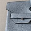 Birkin 30 Togo Bleu Lin(J7) Palladium Hardware - Image 9