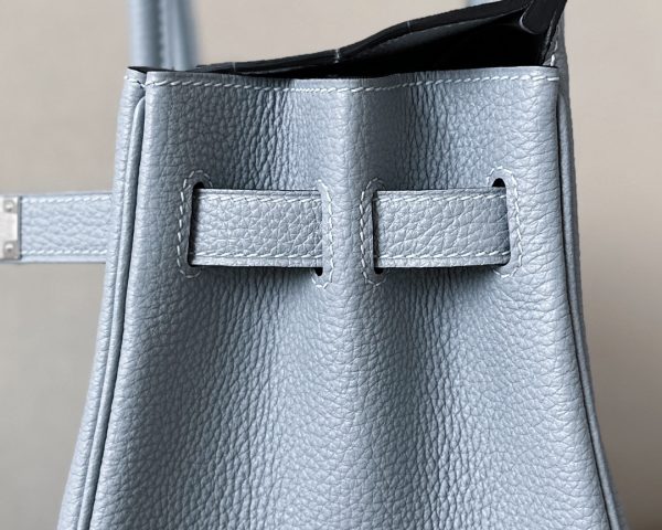 Birkin 30 Togo Bleu Lin(J7) Palladium Hardware - Image 10