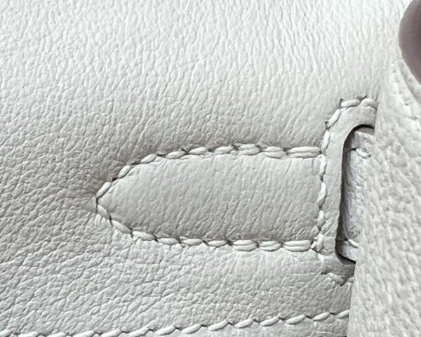 Kelly Pochette Swift Craie (10) Gold Hardware - Image 9