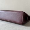 Kelly Pochette Swift Rouge H (55) Palladium Hardware - Image 6