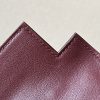 Kelly Pochette Swift Rouge H (55) Palladium Hardware - Image 5