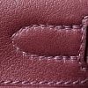 Kelly Pochette Swift Rouge H (55) Palladium Hardware - Image 7