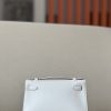 Kelly Pochette Swift Gris Perle (80) Palladium Hardware - Image 2