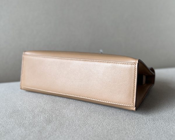 Kelly Pochette Swift Chai (0M) Gold Hardware - Image 9
