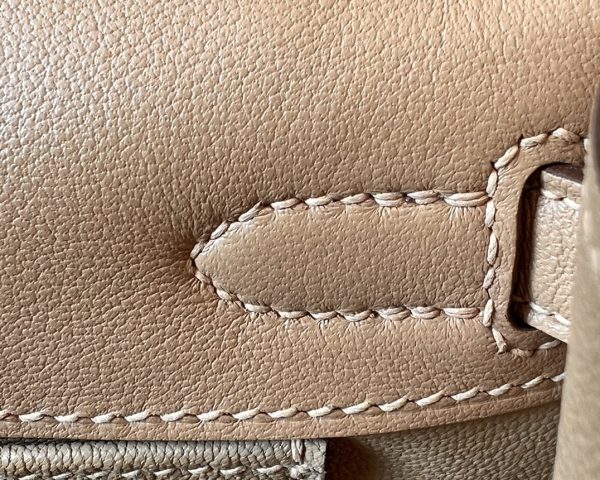 Kelly Pochette Swift Chai (0M) Gold Hardware - Image 4