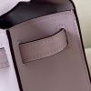 Kelly Pochette Swift Glycine (4W) Palladium Hardware - Image 6