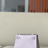 Kelly Pochette Swift Glycine (4W) Palladium Hardware - Image 2