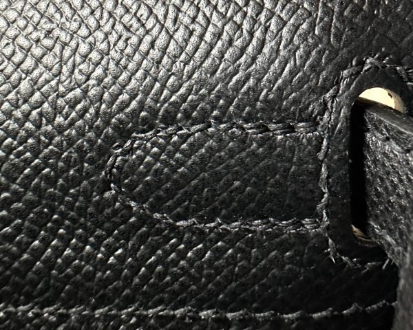 Kelly Pochette Epsom Nior (89) Palladium Hardware - Image 4