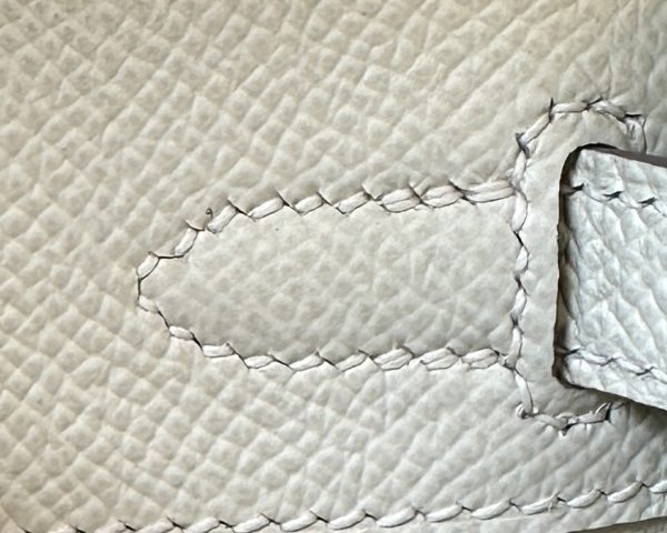 Kelly Pochette Epsom Craie (10) Gold Hardware - Image 5