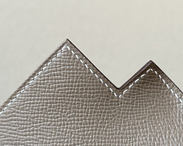 Kelly Pochette Epsom Etoupe (18) Gold Hardware - Image 12