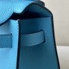 Kelly Pochette Epsom Blue du Nord (P3) Gold Hardware - Image 6