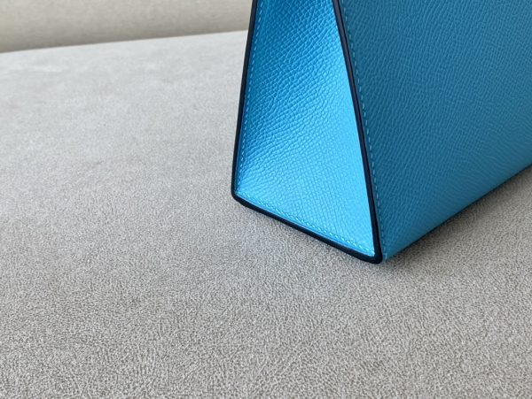 Kelly Pochette Epsom Blue du Nord (P3) Gold Hardware - Image 5