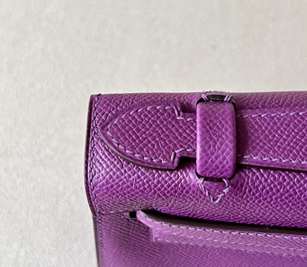 Kelly Pochette Epsom Anemone (P9) Gold Hardware - Image 10
