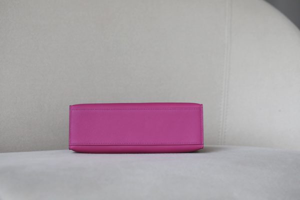Kelly Pochette Epsom Rose Pourpre (L3) Gold Hardware - Image 4