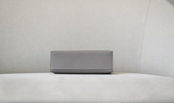 Kelly Pochette Epsom Gris Asphalte (M8) Palladium Hardware - Image 5