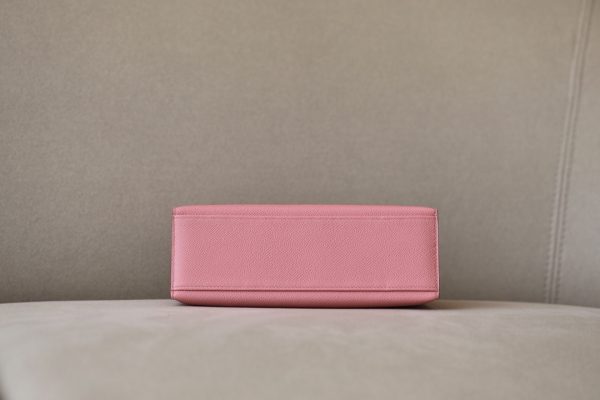 Kelly Pochette Epsom Rose Confetti (1Q) Palladium Hardware - Image 11