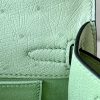 Kelly Pochette Ostrich Granny (K6) Gold Hardware - Image 7