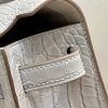 Kelly Pochette Alligator Beton (8L) Palladium Hardware - Image 9