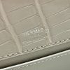 Kelly Pochette Alligator Beton (8L) Palladium Hardware - Image 6