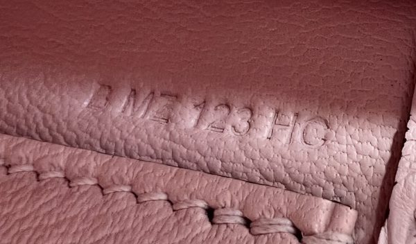 Kelly Pochette Matte Alligator Mauve Pale (09) Palladium Hardware - Image 4