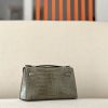 Kelly Pochette Alligator Gris Tourterelle (81) Palladium Hardware - Image 2