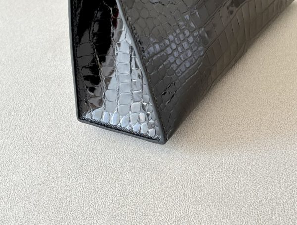 Kelly Pochette Alligator Nior (89) Palladium Hardware - Image 4