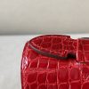 Kelly Pochette Alligator Braise (95) Palladium Hardware - Image 10