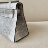 Kelly Pochette Lizard Ombre (1B) Gold Hardware - Image 10