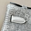 Kelly Pochette Lizard Ombre (1B) Gold Hardware - Image 9