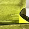 Kelly Pochette Lizard Vert Aris (66) Palladium Hardware - Image 7