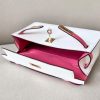 Kelly Pochette HSS Swift Beton(8L) And Rose Lipstick(U5)Gold Hardware - Image 8