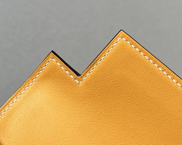 Kelly Pochette HSS Swift Nior(89) And Jaune D¡¯Or(9V)Palladium Hardware - Image 8