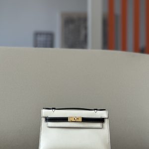 Kelly Pochette HSS Swift Nata(I2) And Nior(89)Gold Hardware