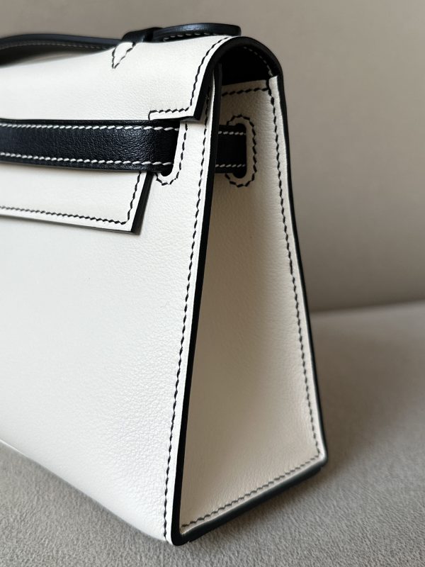 Kelly Pochette HSS Swift Nata(I2) And Nior(89)Gold Hardware - Image 3