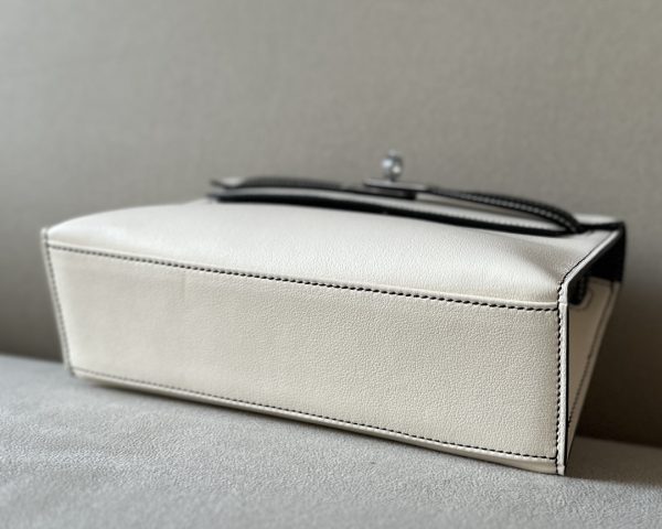 Kelly Pochette HSS Swift Nata(I2) And Nior(89)Palladium Hardware - Image 10