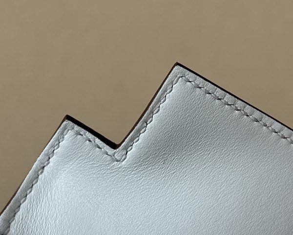 Kelly Mini Epsom Blue Brume (T0) Gold Hardware - Image 6