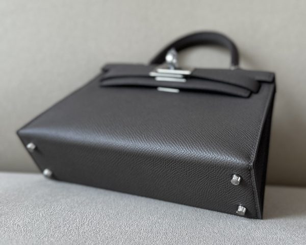 Kelly Mini Epsom Etain (8F) Palladium Hardware - Image 10