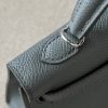 Kelly Mini Epsom Vert Amande (63) Palladium Hardware - Image 10
