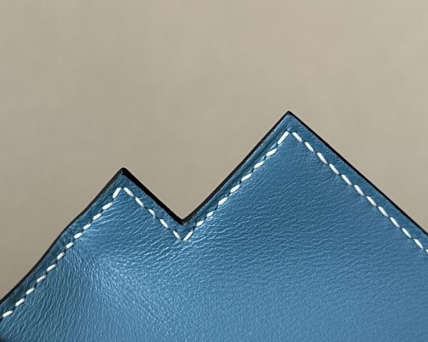 Kelly Mini Epsom New Bleu Jean (D2) Palladium Hardware - Image 6