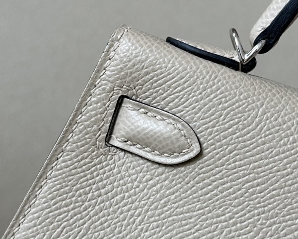 Kelly Mini Epsom Trench (S2) Palladium Hardware - Image 8