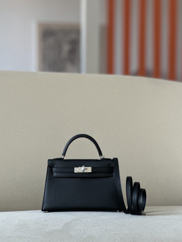 Kelly Mini Epsom Nior (89) Palladium Hardware