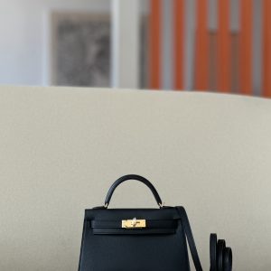 Kelly Mini Epsom Nior (89) Gold Hardware