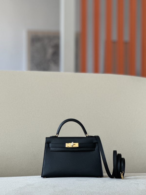 Kelly Mini Epsom Nior (89) Gold Hardware