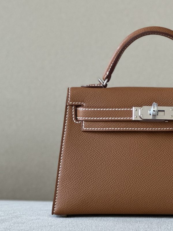 Kelly Mini Epsom Gold (37) Palladium Hardware - Image 11