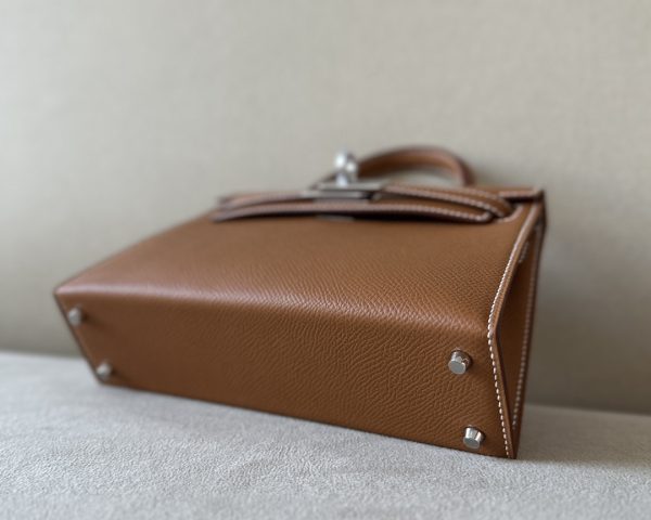 Kelly Mini Epsom Gold (37) Palladium Hardware - Image 9