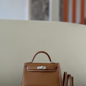 Kelly Mini Epsom Gold (37) Palladium Hardware