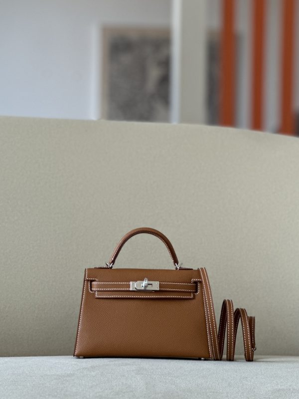 Kelly Mini Epsom Gold (37) Palladium Hardware