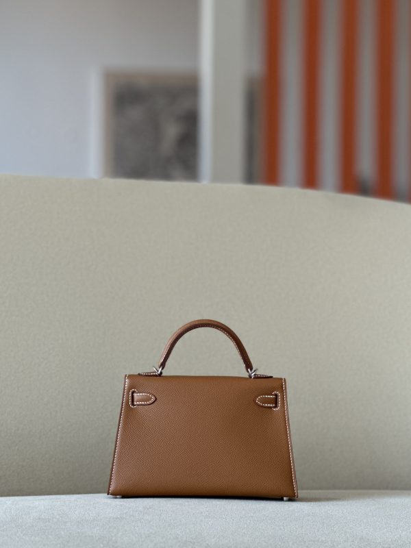 Kelly Mini Epsom Gold (37) Palladium Hardware - Image 3